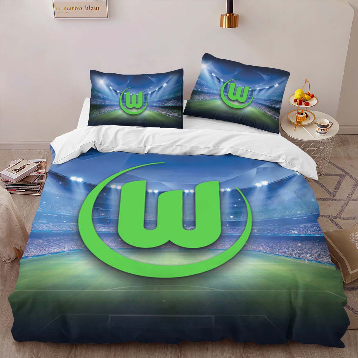 VfL Wolfsburg WOB8 Kinderbettwäsche - Bettwäsche