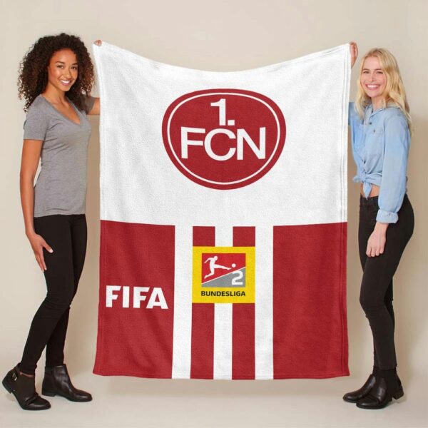 1. FC Nürnberg 1001 Fleecedecke - Decke