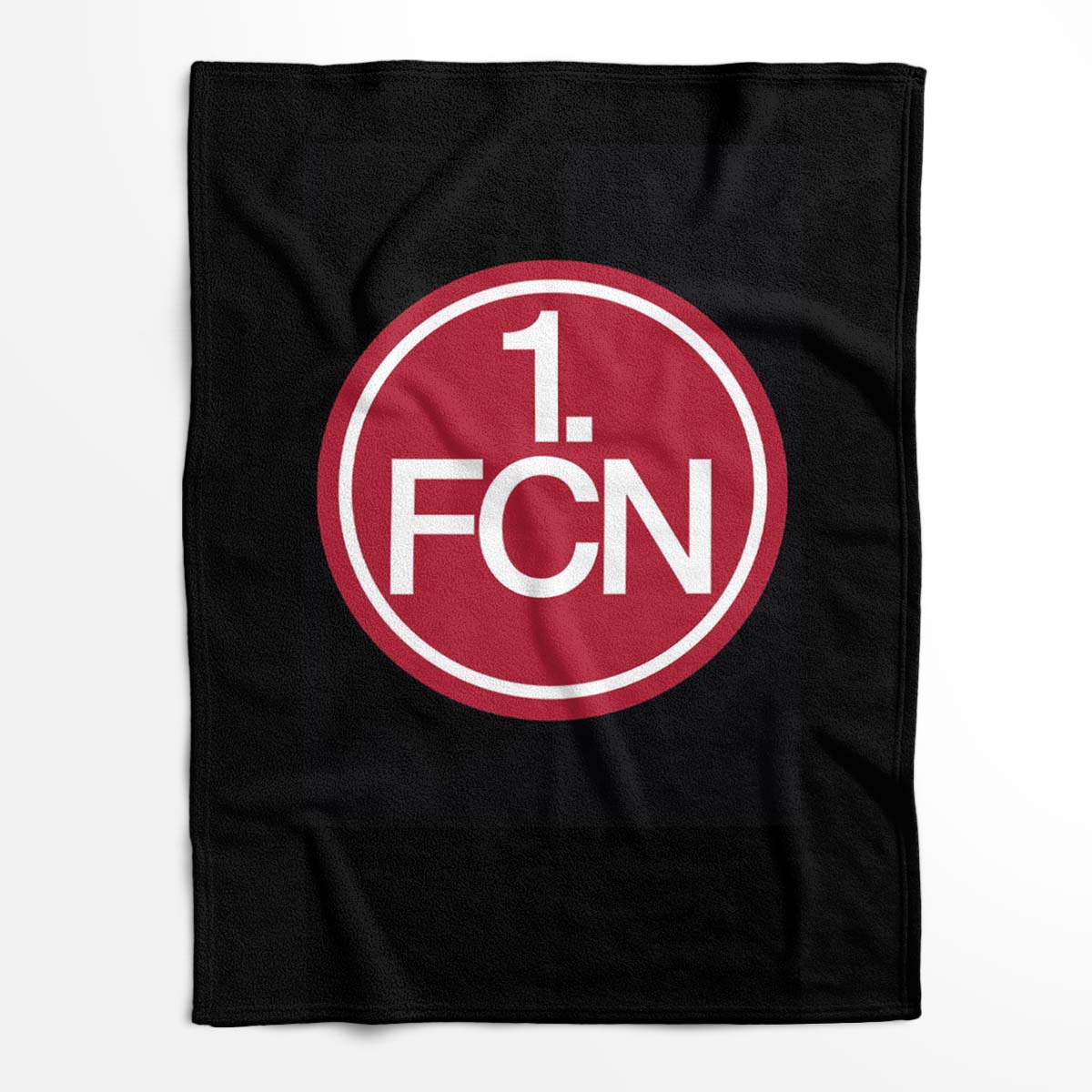1. FC Nürnberg FCN schwarz Fleecedecke - Decke – Bild 2