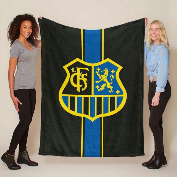 1. FC Saarbrücken FCS-Kunst für Fan Fleecedecke - Decke
