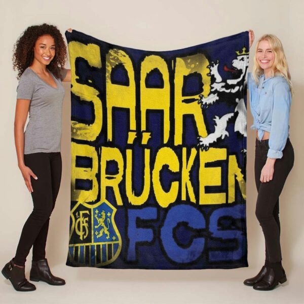 1. FC Saarbrücken Saarbrücken FCS Fleecedecke - Decke