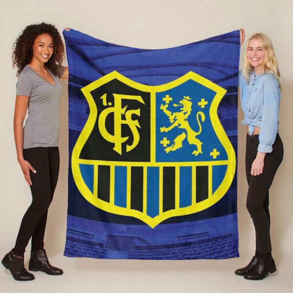 Spielfeld des 1. FC Saarbrücken Fleecedecke - Decke