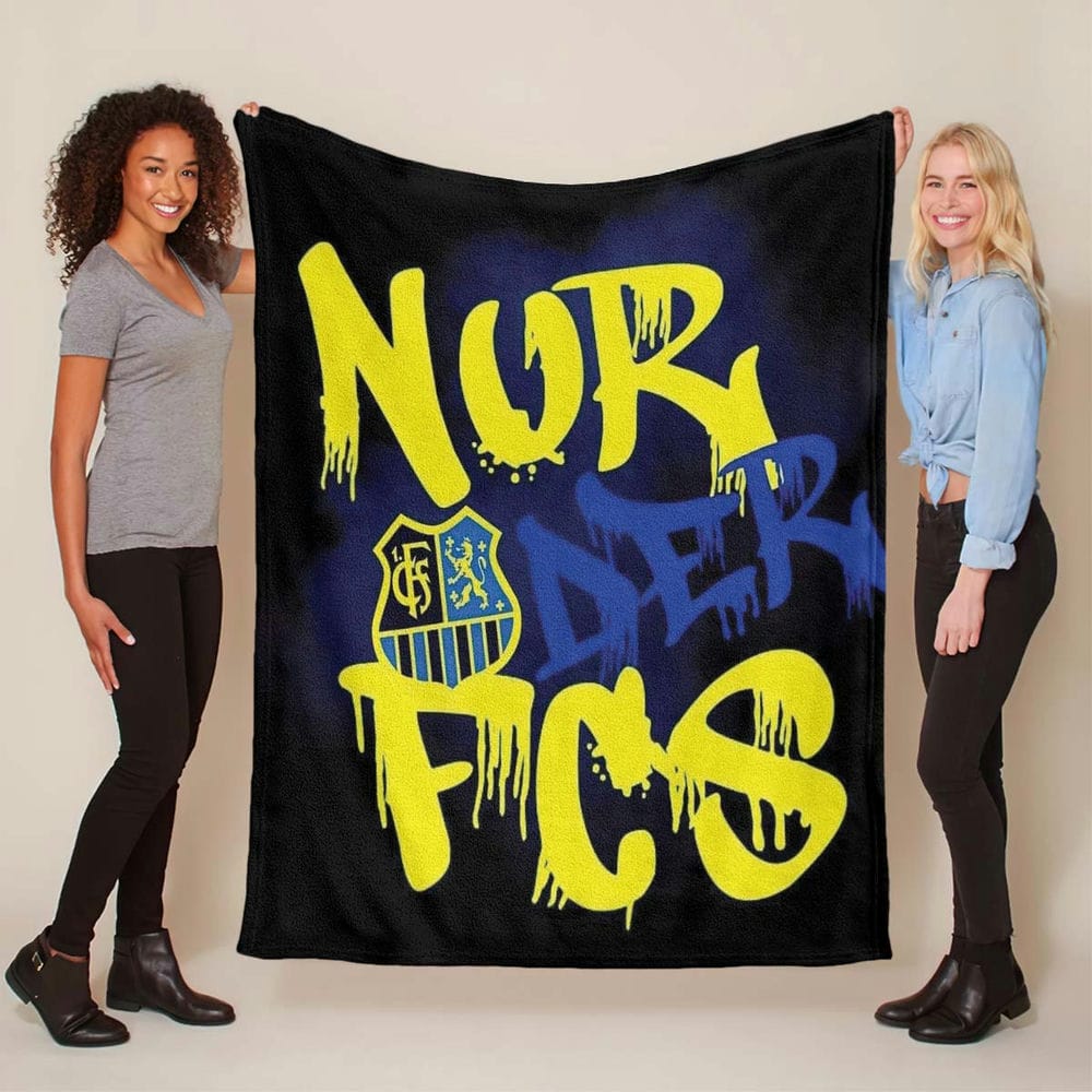 1. FC Saarbrücken nur der FCS Fleecedecke - Decke
