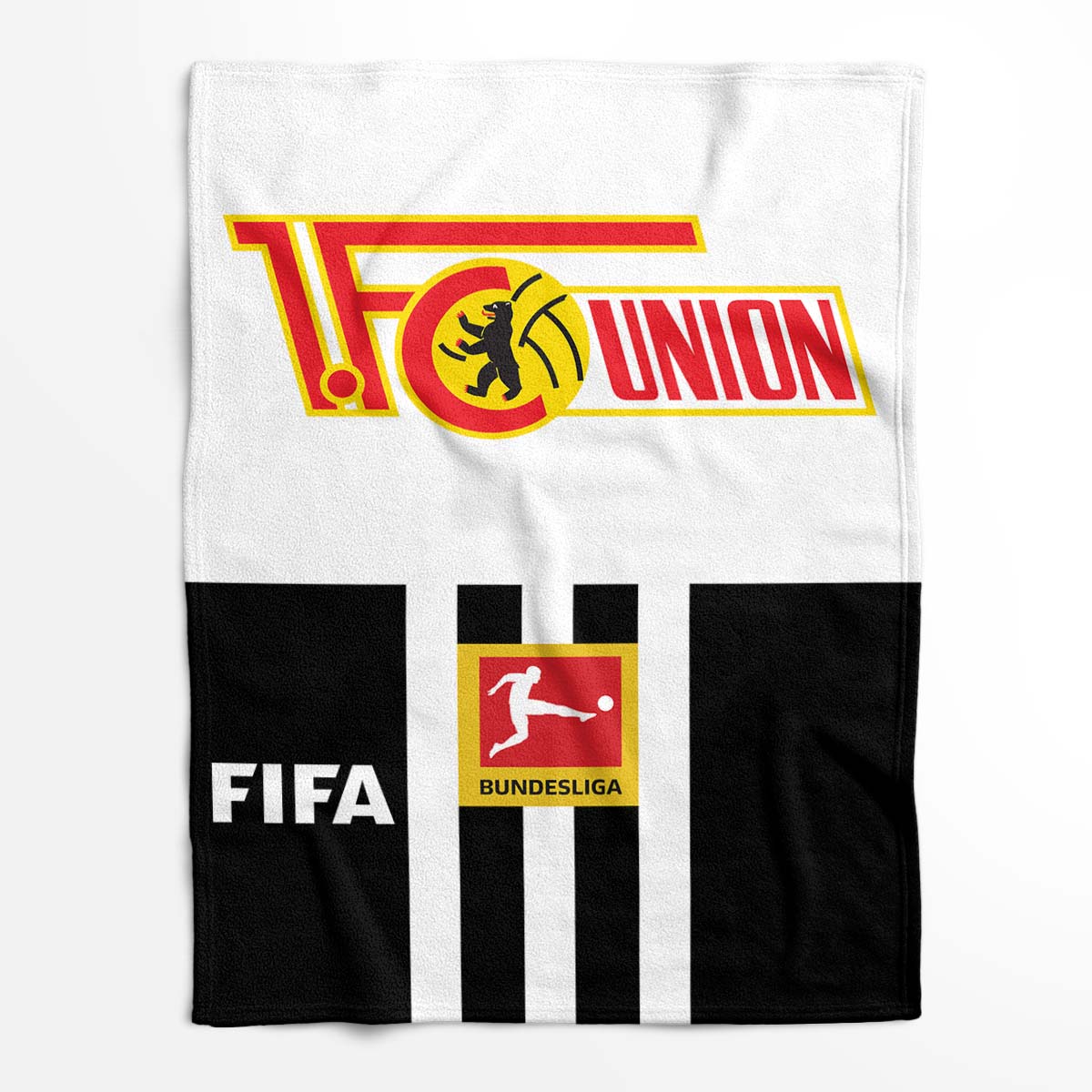 1. FC Union Berlin 1001 Fleecedecke - Decke – Bild 2