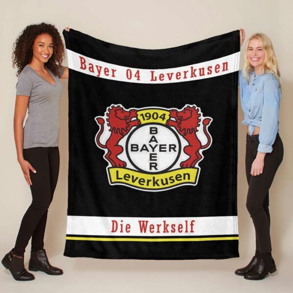 Bayer 04 Leverkusen Fußballmannschaft Die Werkself Fleecedecke - Decke