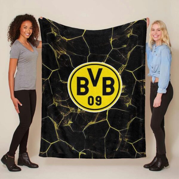 Borussia Dortmund BVB 21 Fleecedecke - Decke