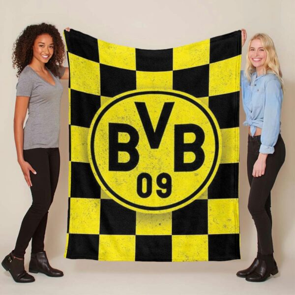 Borussia Dortmund BVB 22 Fleecedecke - Decke