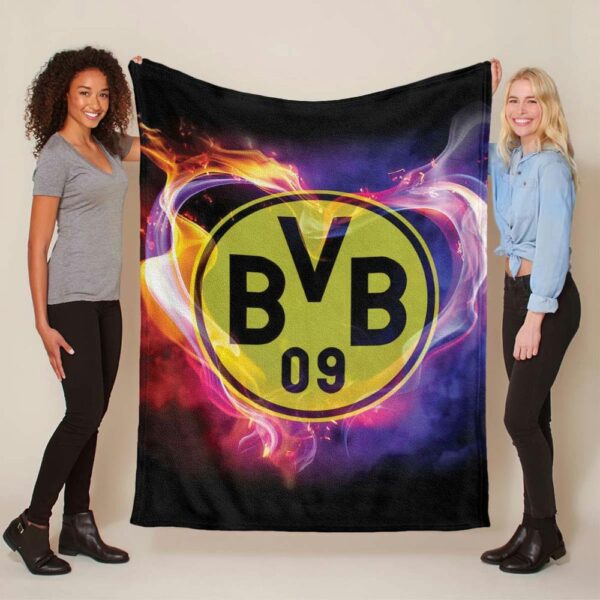 Borussia Dortmund BVB 25 Fleecedecke - Decke