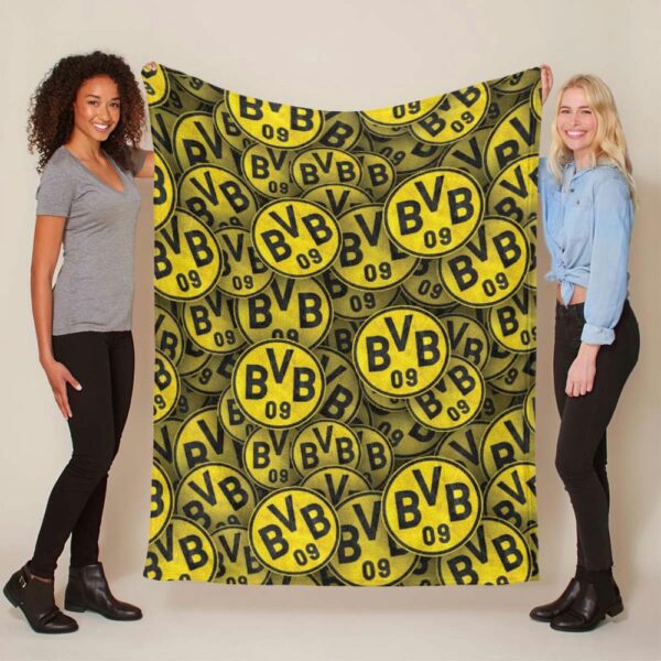 Borussia Dortmund BVB 27 Fleecedecke - Decke