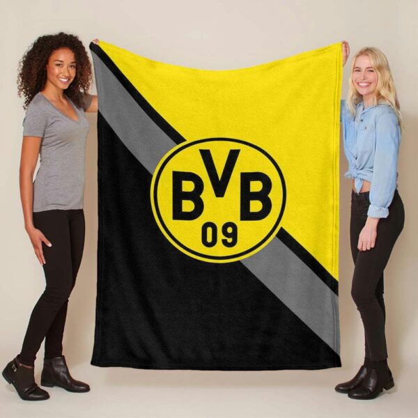 Borussia Dortmund BVB für Fans 01 Fleecedecke - Decke
