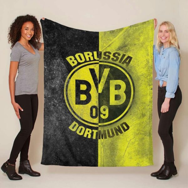 Borussia Dortmund BVB Unikat 02 Fleecedecke - Decke