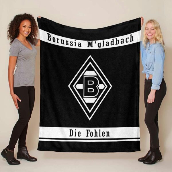 Borussia Mönchengladbach Kunst für Fan 20 Fleecedecke - Decke