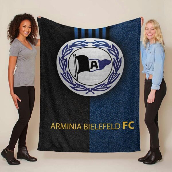 DSC Arminia Bielefeld Fc Leder Fleecedecke - Decke