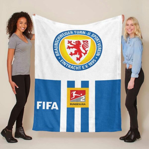 Eintracht Braunschweig 1001 Fleecedecke - Decke