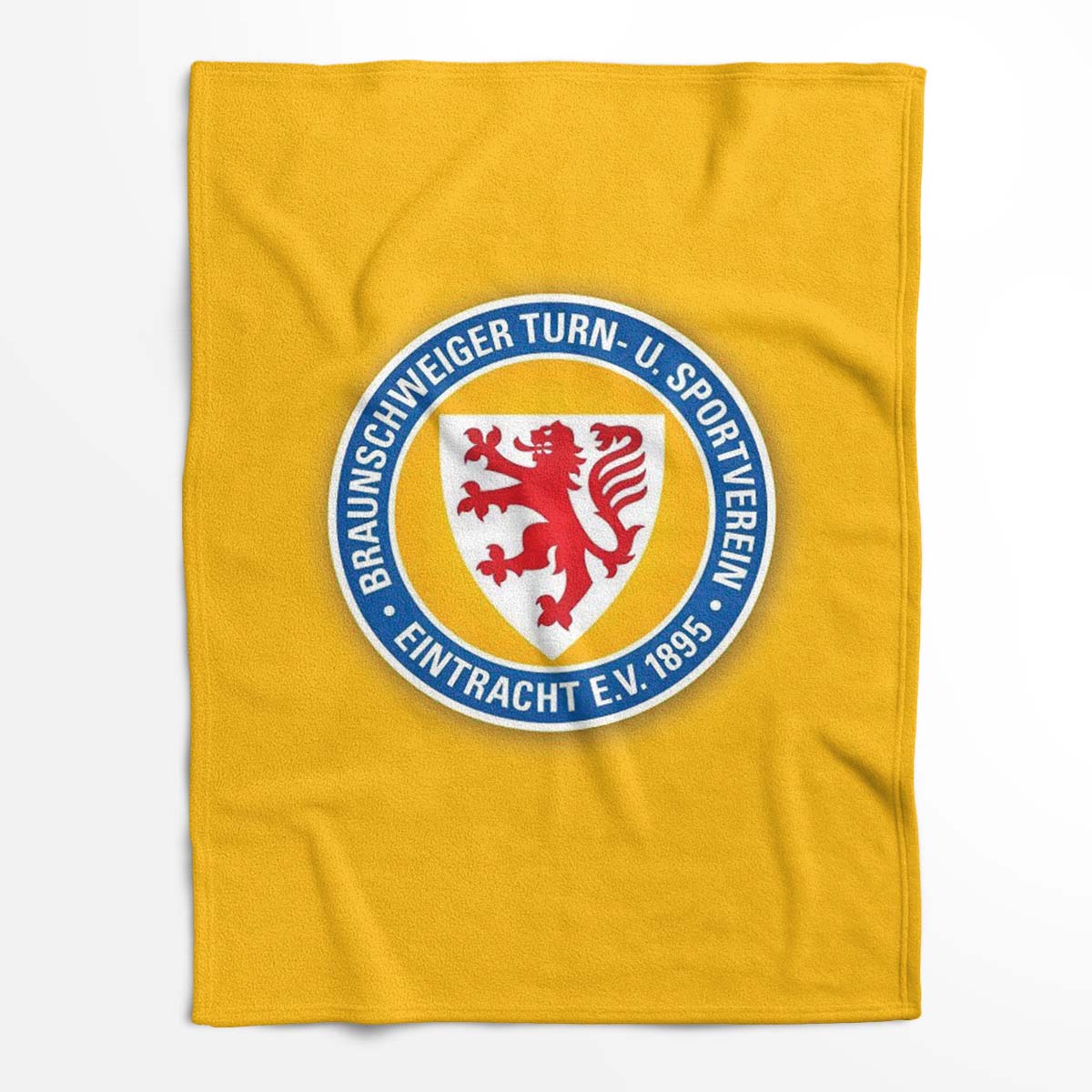 Eintracht Braunschweig Gelb 01 Fleecedecke - Decke – Bild 2