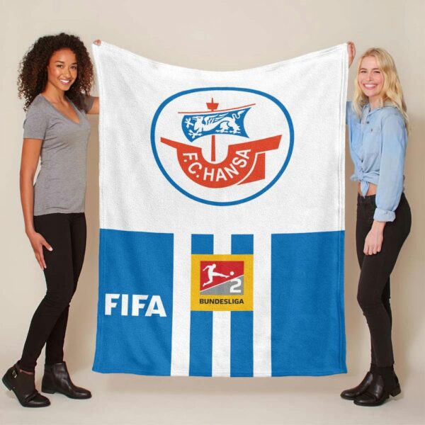 FC Hansa Rostock 1001 Fleecedecke - Decke