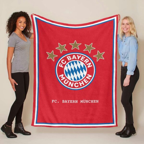 FC Bayern München für Fan 01 Fleecedecke - Decke