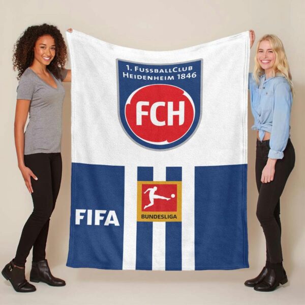 FC Heidenheim 1001 Fleecedecke - Decke