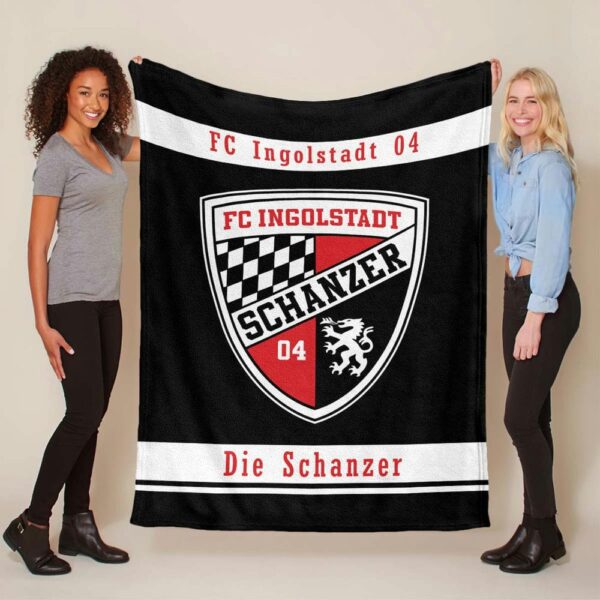 FC Ingolstadt Schanzer 08 Fleecedecke - Decke