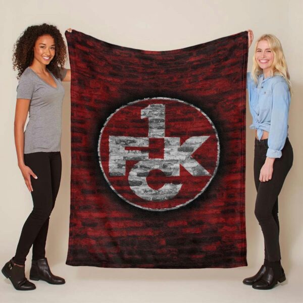 FC Kaiserslautern 1FCK Backsteinmauer Fleecedecke - Decke