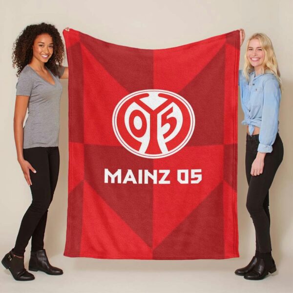 FSV Mainz 05 Fußballverein M14 Fleecedecke - Decke