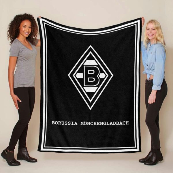 Fc Borussia Mönchengladbach für Fan 01 Fleecedecke - Decke