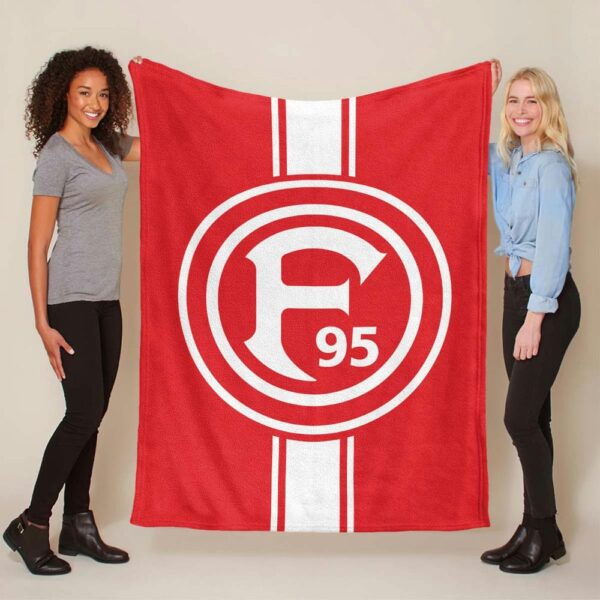 Fortuna Düsseldorf 10 Fleecedecke - Decke