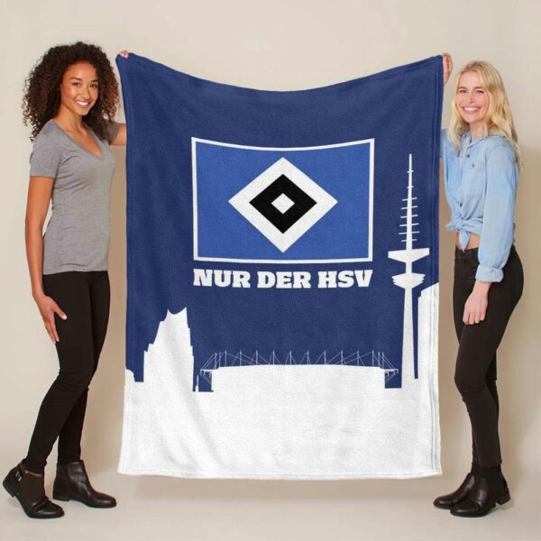 Hamburger SV HSV 02 Fleecedecke - Decke