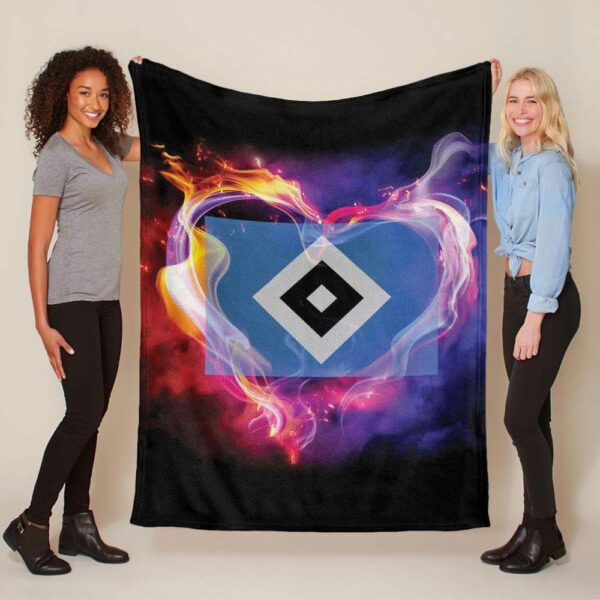 Hamburger SV HSV 08 Fleecedecke - Decke