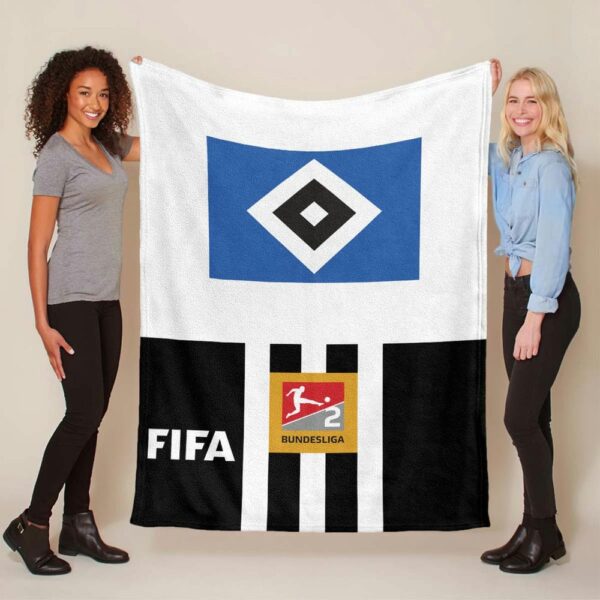 Hamburger SV HSV 1001 Fleecedecke - Decke