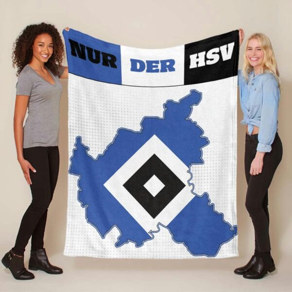 Hamburger SV HSV 11 Fleecedecke - Decke
