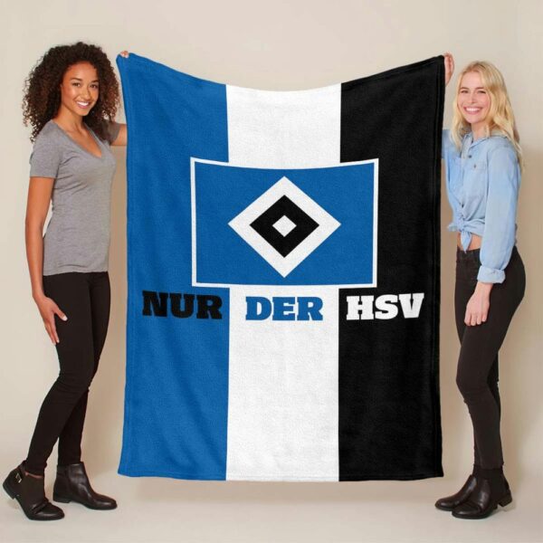 Hamburger SV HSV 12 Fleecedecke - Decke