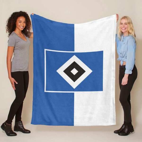 Hamburger SV HSV 14 Fleecedecke - Decke