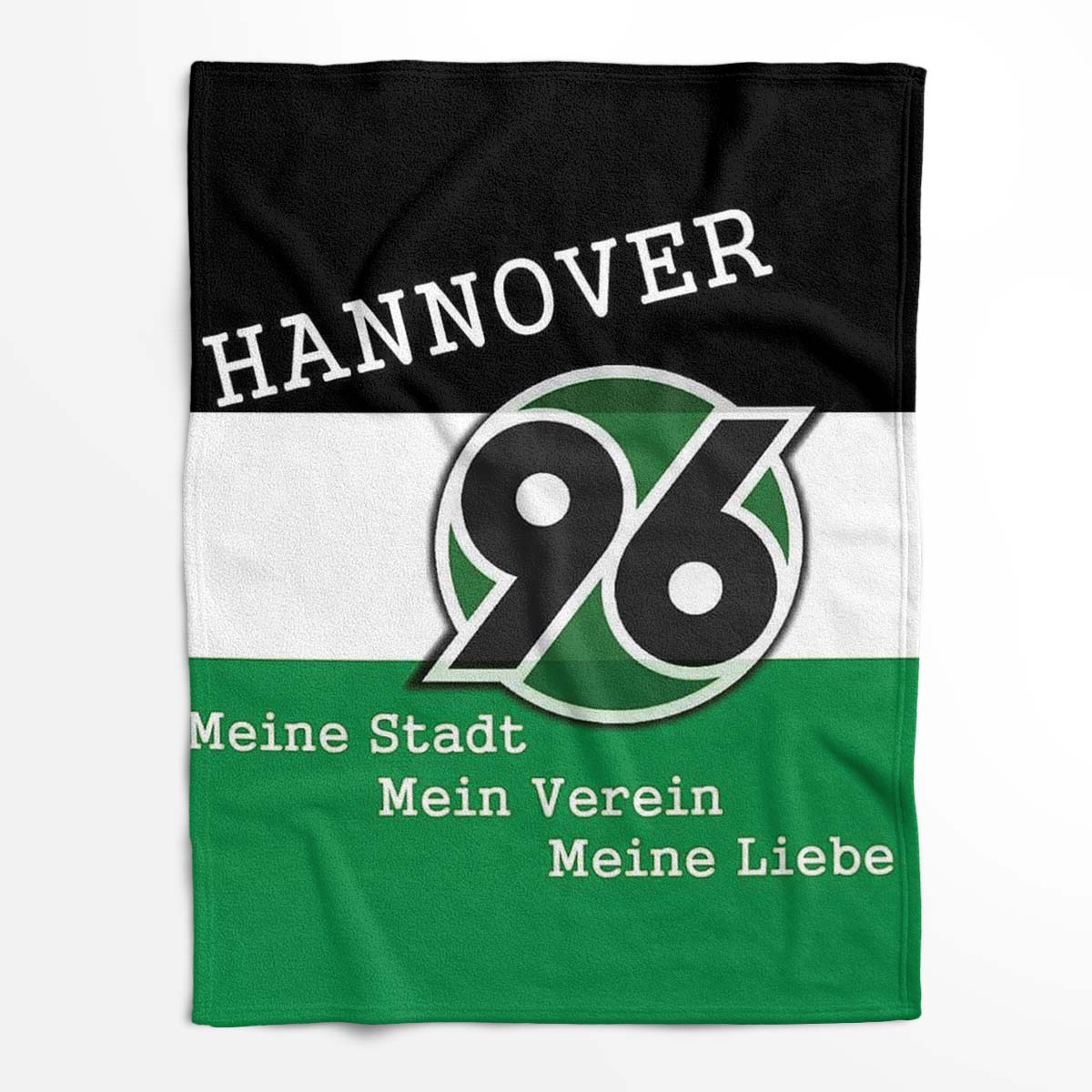 Hannover 96 Die meine Stadt, mein Verein, meine Liebe Fleecedecke - Decke – Bild 2