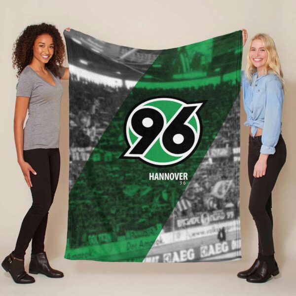 Spielfeld von Hannover 96 Fleecedecke - Decke