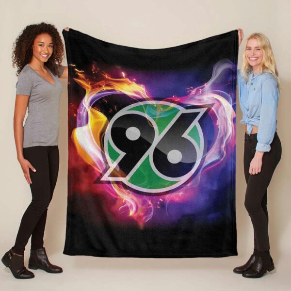 Hannover 96 Feuerstil Fleecedecke - Decke