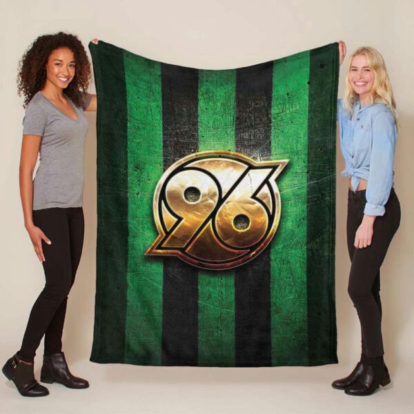Hannover 96 Grün Metall Fleecedecke - Decke