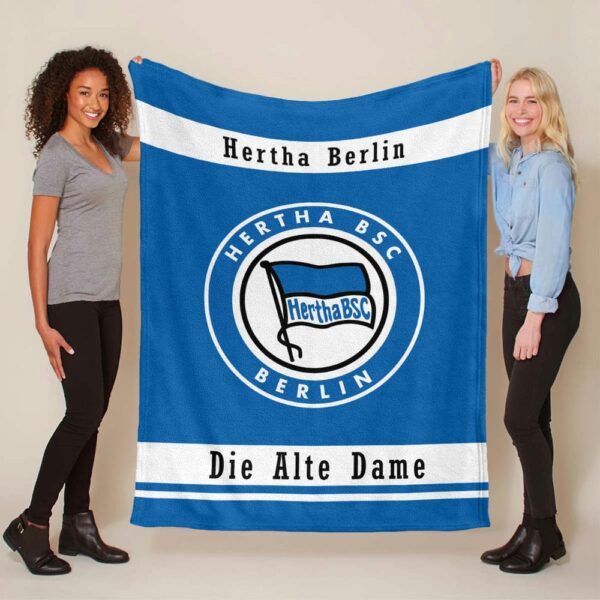 Hertha Berlin BSC 20 Fleecedecke - Decke