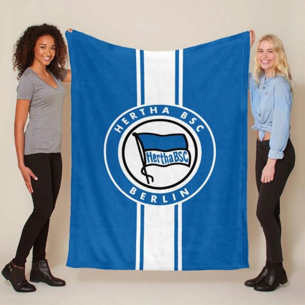 Hertha Berlin BSC 21 Fleecedecke - Decke