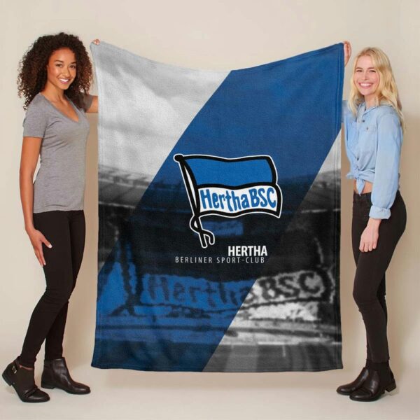 Hertha Berlin BSC02 Fleecedecke - Decke