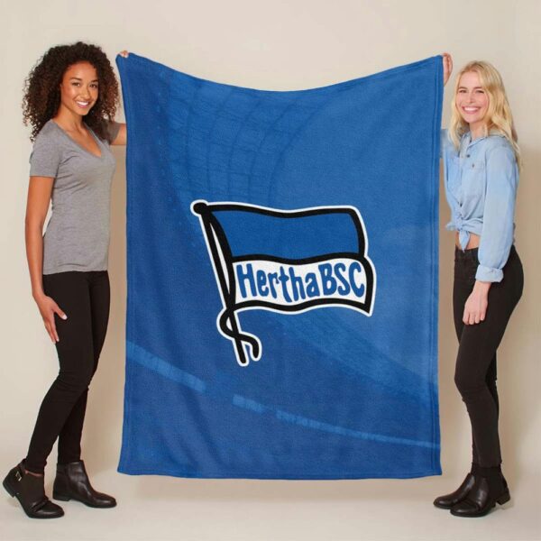 Hertha Berlin BSC16 Fleecedecke - Decke
