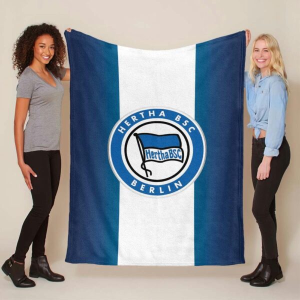 Hertha Berlin BSC18 Fleecedecke - Decke