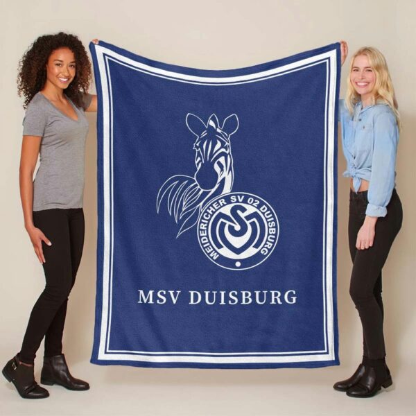 MSV Duisburg Fleecedecke - Decke