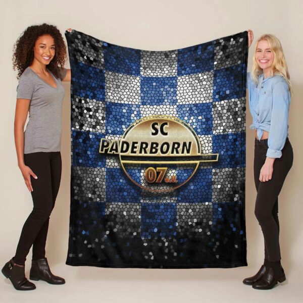 SC Paderborn 07 eV Rauten-Style Fleecedecke - Decke