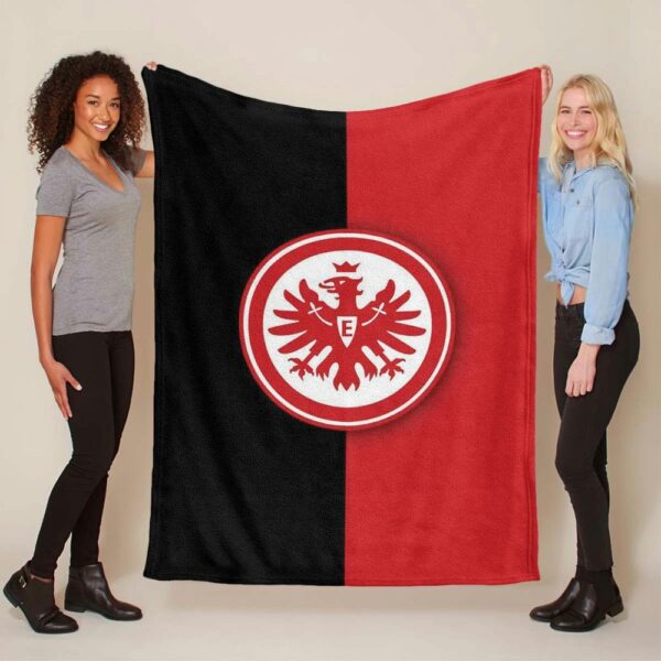 SGE Eintracht Frankfurt Fußballverein FC01 Fleecedecke - Decke