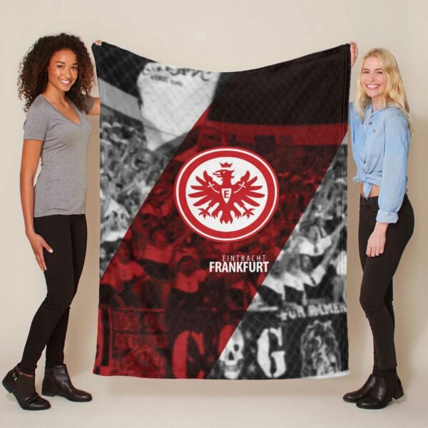 SGE Eintracht Frankfurt Fußballverein FC03 Fleecedecke - Decke