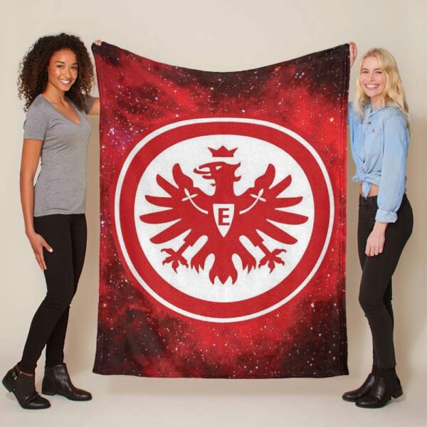 SGE Eintracht Frankfurt Fußballverein FC04 Fleecedecke - Decke