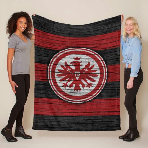 SGE Eintracht Frankfurt Fußballverein FC05 Fleecedecke - Decke