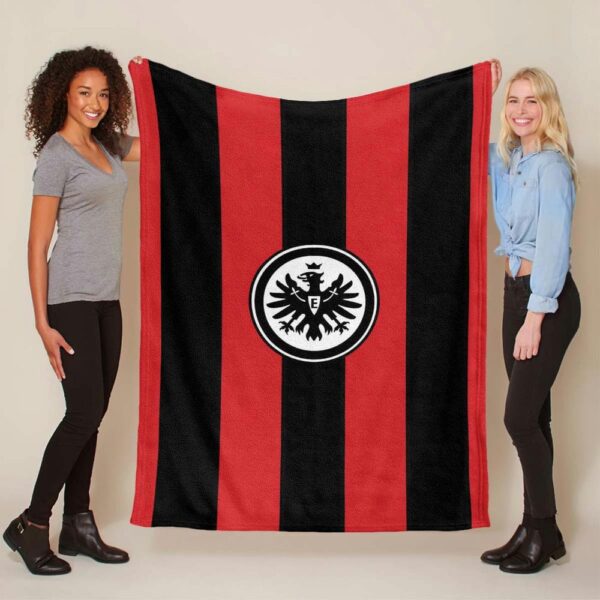 SGE Eintracht Frankfurt Fußballverein FC07 Fleecedecke - Decke