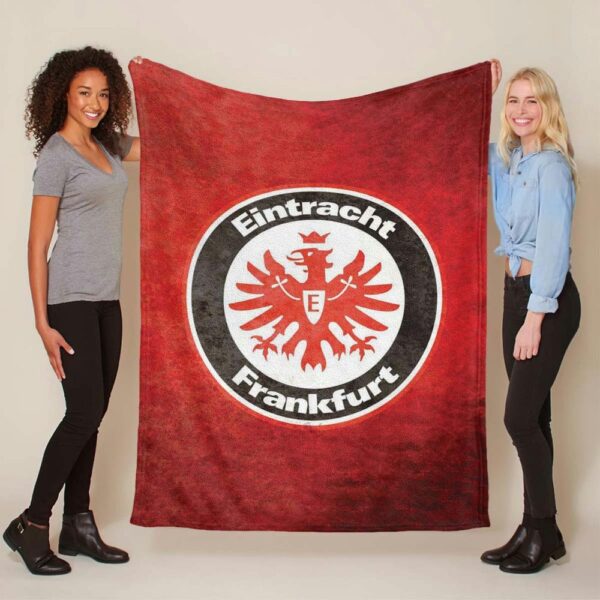 SGE Eintracht Frankfurt Fußballverein FC09 Fleecedecke - Decke